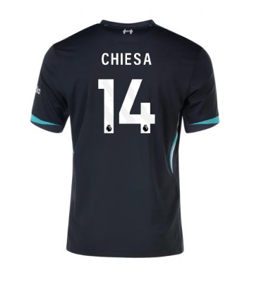 Liverpool Federico Chiesa #14 Replika Udebanetrøje 2024-25 Kortærmet